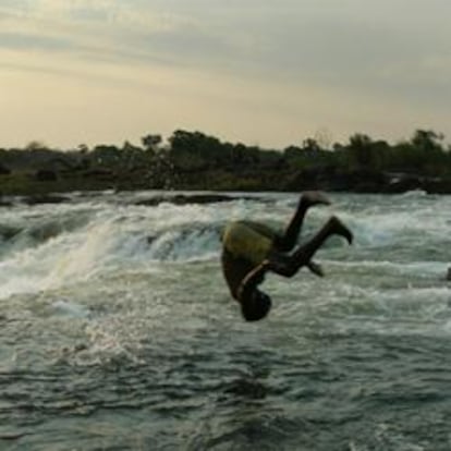 Vista de las cataratas Victoria