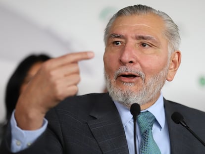 Adán Augusto López, el 4 de febrero de 2025, en Ciudad de México.