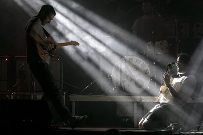 Un momento del concierto de Mujeres de este jueves.