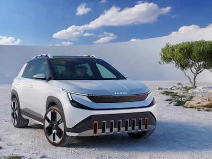 Imagen cedida por la marca del Skoda Epiq, el primer coche de la marca que se fabricará en España.