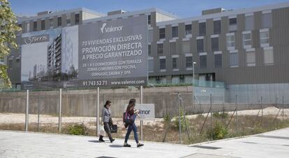 Promoción en Valdebebas (Madrid).