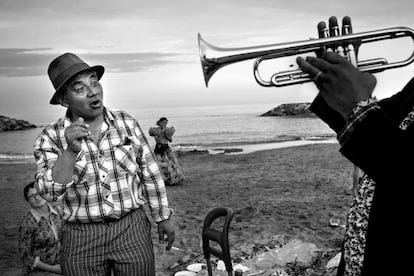 Los rumanos Fanfare Vagabond, en Saintes Maries de la Mer (Francia).