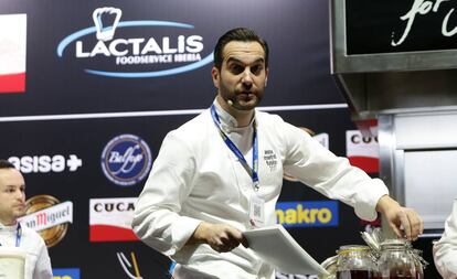 El chef Mario Sandoval durante la conferencia de este lunes en Madrid Fusión.