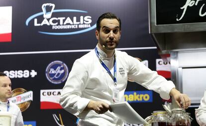 El chef Mario Sandoval durante la conferencia de este lunes en Madrid Fusi&oacute;n. 