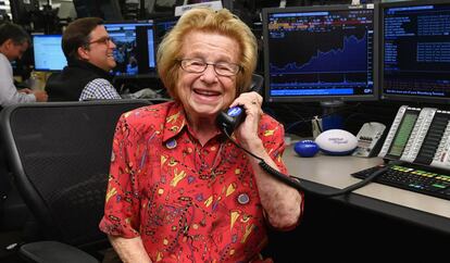 Ruth Westheimer, en septiembre de 2017 en Nueva York.