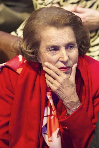 Liliane Bettencourt.