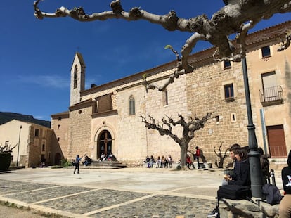 Santuario de la Vírgen de la Serra de Montblanc, que gestionó el Seminari Poble de Déu de 2008 a 2017.