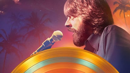 Michael McDonald, icono del Yacht Rock, en el cartel del documental ‘Yacht Rock: A Dockumentary’.