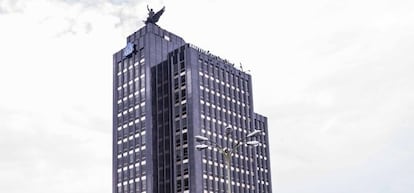 Edificio de oficinas de Mutuactivos en Madrid.