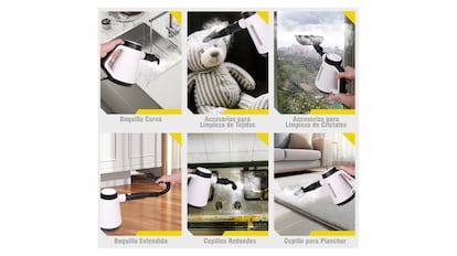 Limpiador de vapor portátil