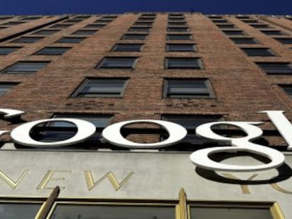 Sede de Google en Nueva York.