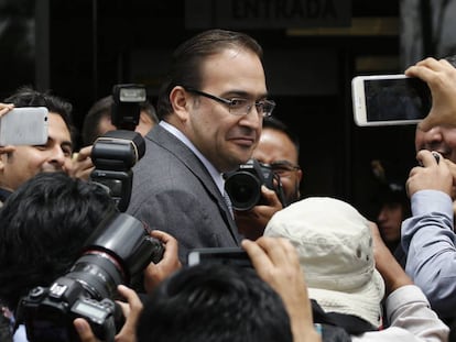 El gobernador con licencia de Veracruz, Javier Duarte.