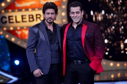 Shah Rukh Khan y Salman Khan, los George Clooney y Brad Pitt de Bollywood.