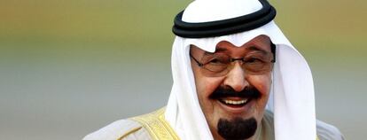 El rey saud&iacute; Abdullah bin Abdulaziz en una imagen de archivo