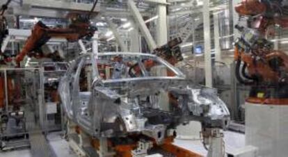 Centro de producción del Audi Q3 en Martorell (Barcelona).