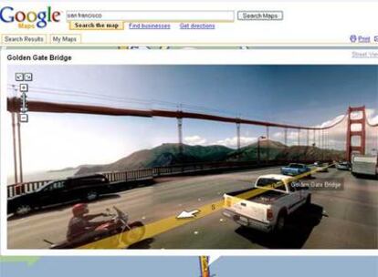 La nueva función de Google Maps permite darse paseos por las calles de las principales ciudades de Estados Unidos.