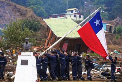 Imagen tomada en el archipiélago de Juan Fernández el pasado 4 de marzo.