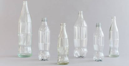 Nuevo modelos de envases sostenibles de Coca-Cola.