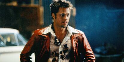 Brad Pitt en 0El club de la lucha' (David Fincher, 1999).