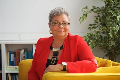 La vicepresidenta ejecutiva de Pfizer Freda Lewis-Hall, en Madrid.