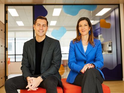 Pablo Fernández y Elena González-Blanco, fundadores de Clidrive.