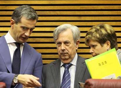 Costa, Maluenda y Martínez dudan sobre el arranque de la votación final del presupuesto.