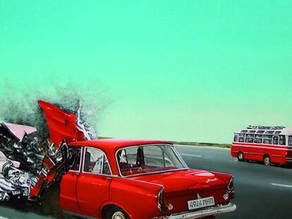 Este artista pinta lo ‘terminal’ de las ciudades