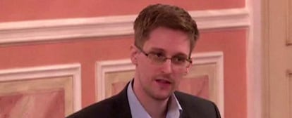 Edward Snowden, filtrador de los programas de espionaje de EE UU.
