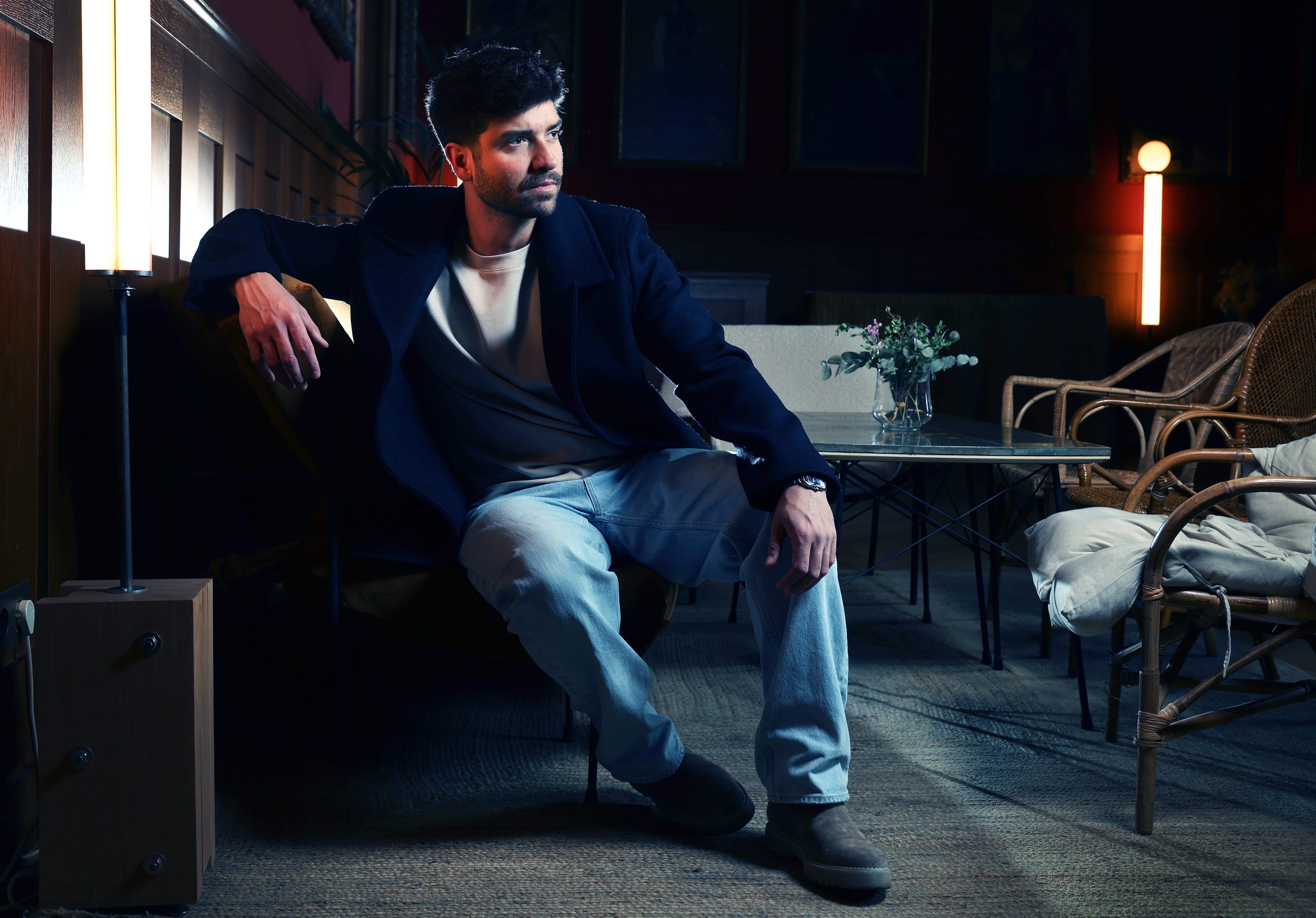 El cantante Pablo Alborán, en el Ateneo de Madrid.