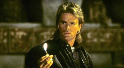 Un fotograma de 'MacGyver'.