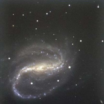La galaxia NGC 7479.