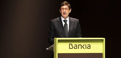 El presidente de Bankia, José Ignacio Goirigolzarri.