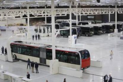 Instalaciones de la nueva planta de Irizar en Aduna (Gipuzkoa), donde fabrica los autobuses eléctricos.