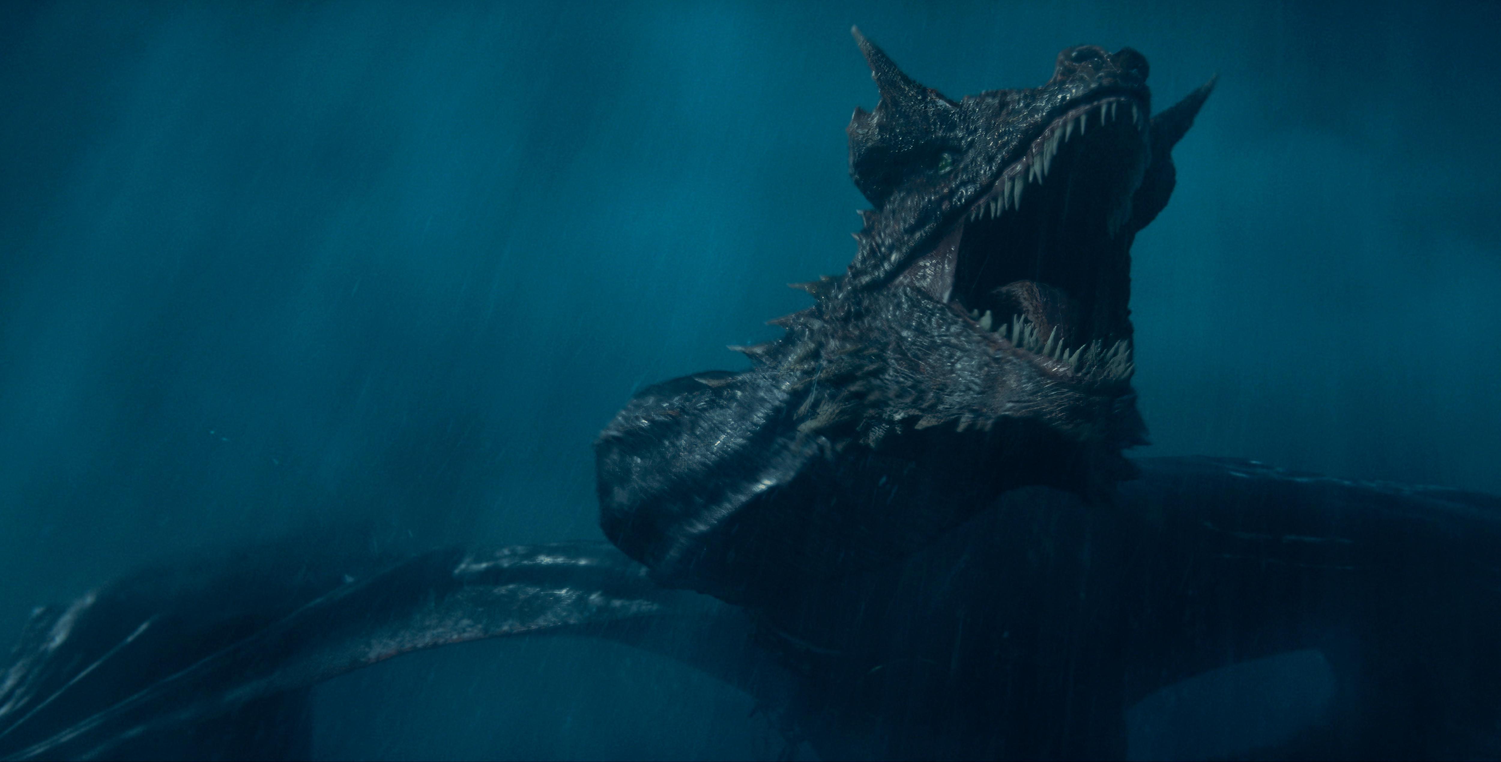 Uno de los dragones de 'La casa del dragón', en una imagen cedida por Max.