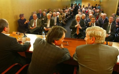 Reunión del Consejor Asesor en noviembre de 2008.
