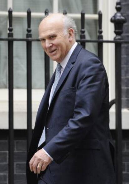 El ministro británico de Empresa, el liberaldemócrata Vince Cable. EFE/Archivo