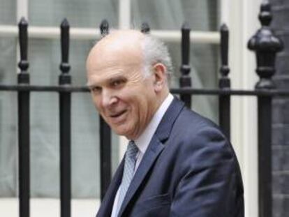 El ministro británico de Empresa, el liberaldemócrata Vince Cable. EFE/Archivo