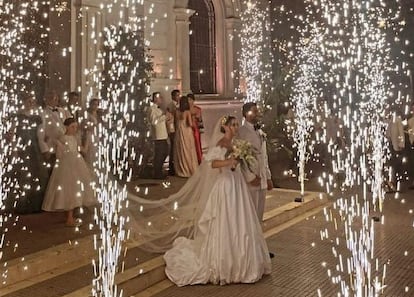 Boda durante paro armado en Colombia