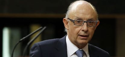 El ministro de Hacienda, Crist&oacute;bal Montoro.