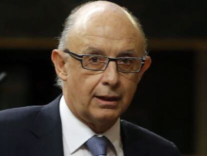 El ministro de Hacienda, Crist&oacute;bal Montoro.