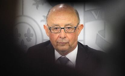 Cristobal Montoro, ministro de Hacienda.