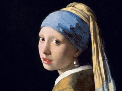 'La joven de la perla', de Vermeer, conservada en la Mauritshuis de La Haya (Países Bajos).