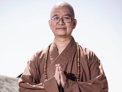 El Maestro Xuecheng, en una foto de archivo del año 2015.