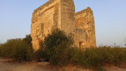 Plano general de las ruinas del monasterio de Santa Eulalia de Marchena.