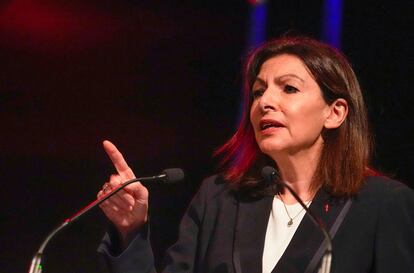 La candidata socialista a las presidenciales francesas, Anne Hidalgo.