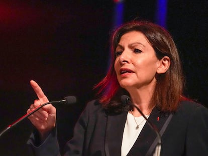 La candidata socialista a las presidenciales francesas, Anne Hidalgo.