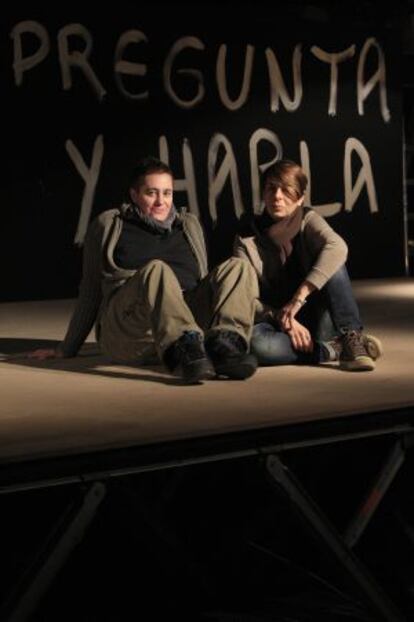 Helena Cabello y Ana Carceller, autoras del musical Off escena: si yo fuera.."