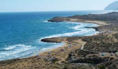 Playa de Calblanque, en Murcia.