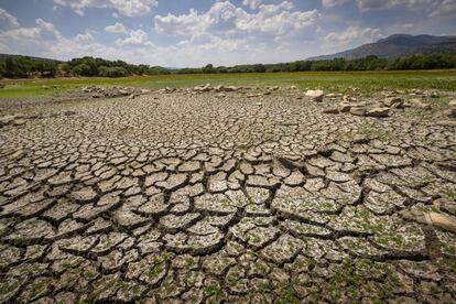 El Parque Nacional del Guadarrama sufre las consecuencias de la sequía, el pasado jueves. 