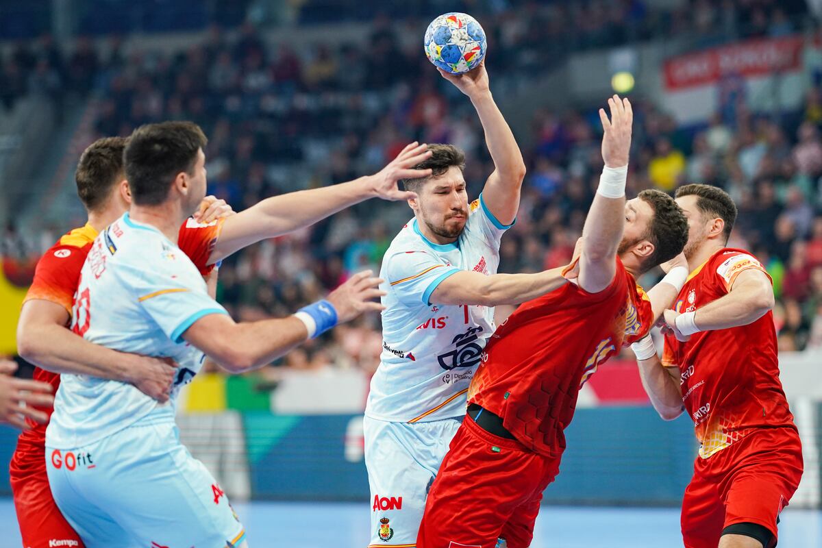 España se redime en el europeo de balonmano con una contundente ...